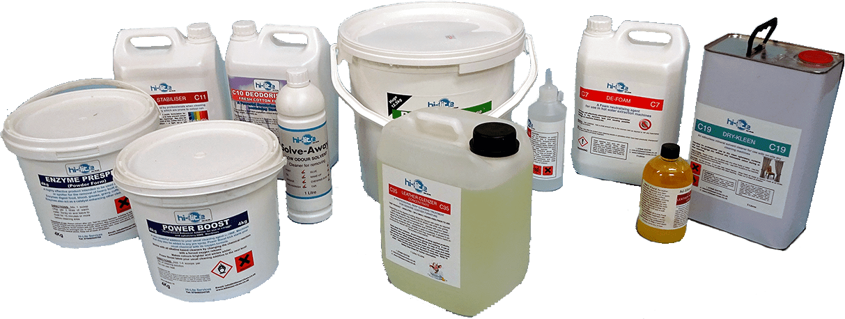 Chemicals, Equipment and Spares – Hilite Cleaning Services